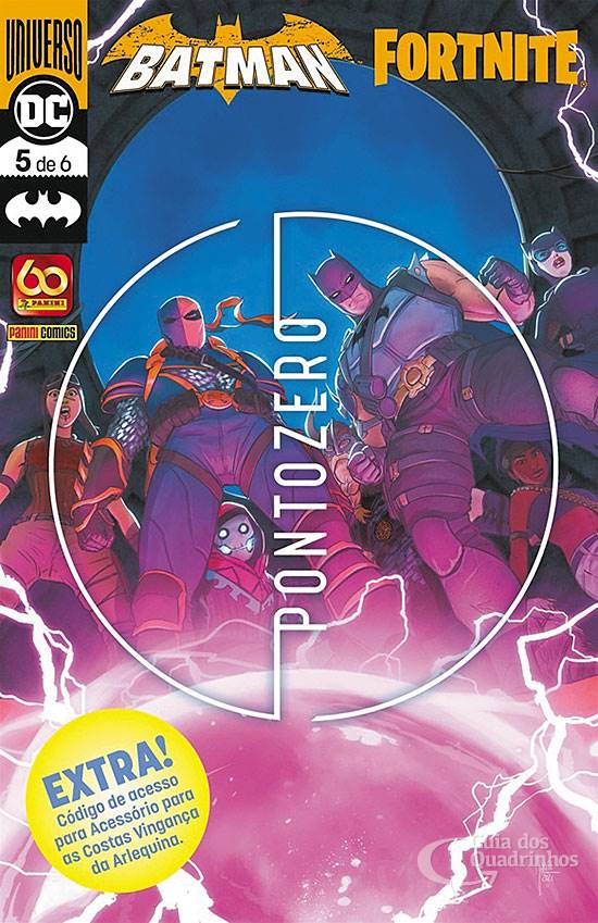 Batman/Fortnite: Ponto Zero, de Gage, Christos. Editora Panini