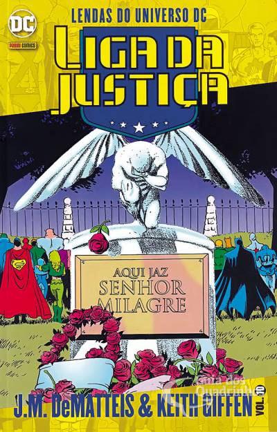 Lendas do Universo DC: Liga da Justiça - J.M. Dematteis & Keith Giffen n° 10 - Panini