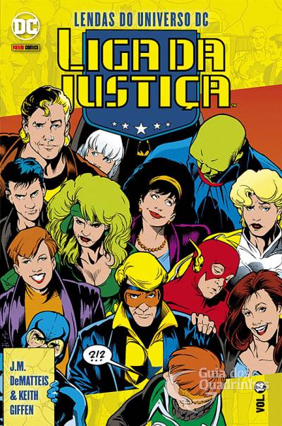 Lendas do Universo DC: Liga da Justiça - J.M. Dematteis & Keith Giffen n° 14 - Panini