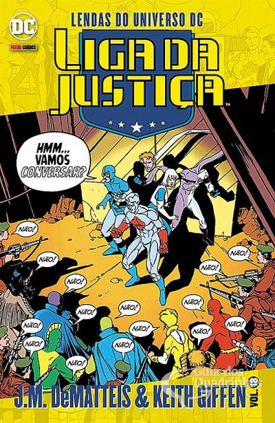 Lendas do Universo DC: Liga da Justiça - J.M. Dematteis & Keith Giffen n° 18 - Panini