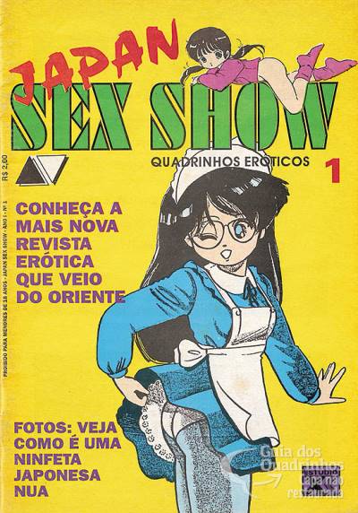 Japan Sex Show (Quadrinhos Eróticos) n° 1 - Vertical Editora