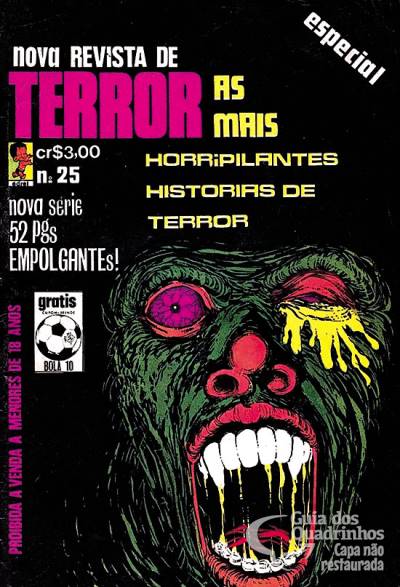 Revista de Terror n° 25 - Edrel