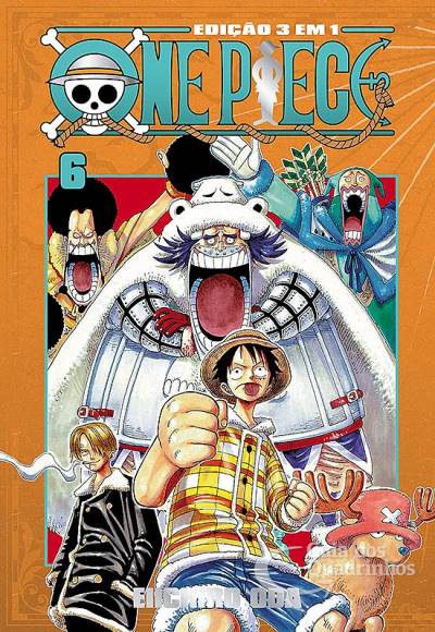 One Piece - Edição 3 em 1 n° 6 - Panini