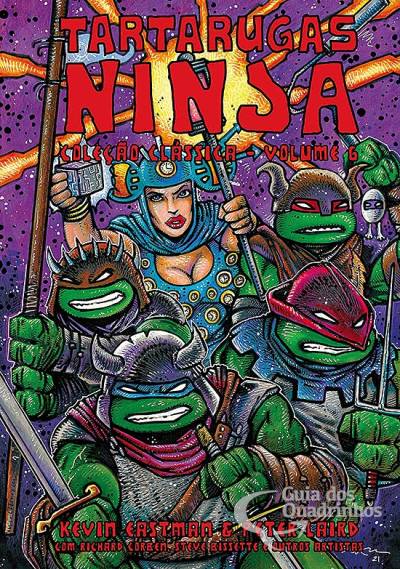 Tartarugas Ninja: Coleção Clássica n° 6 - Pipoca & Nanquim