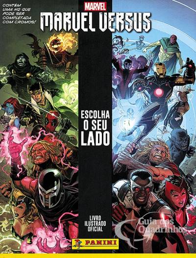 Livro Ilustrado Oficial: Marvel Versus - Panini