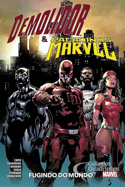 Demolidor & Paladinos Marvel: Fugindo do Mundo - Panini
