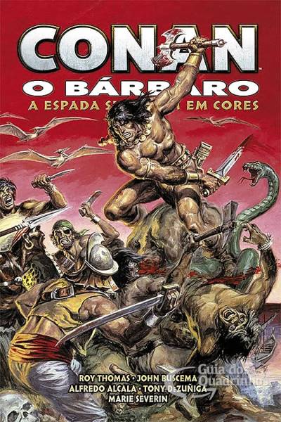 Conan, O Bárbaro: A Espada Selvagem em Cores n° 1 - Panini