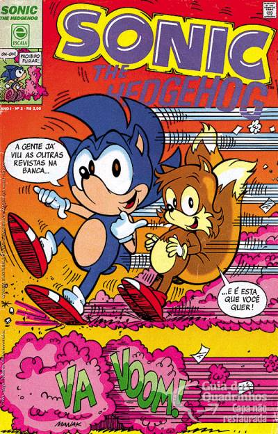 Sonic The Hedgehog n° 2 - Escala