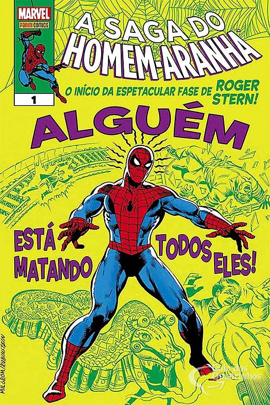 A Teia do Homem-Aranha Superior - 1ª Série/Panini n° 1-2-3-4-7-8