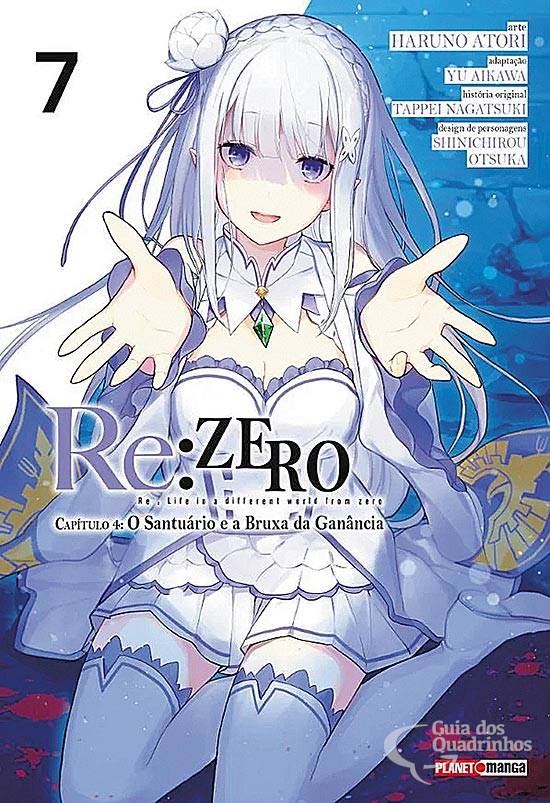 Re Zero - Capítulo 04 - O Santuário E A Bruxa Da Ganância - Vol 07