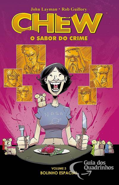 Chew - O Sabor do Crime n° 3 - Devir