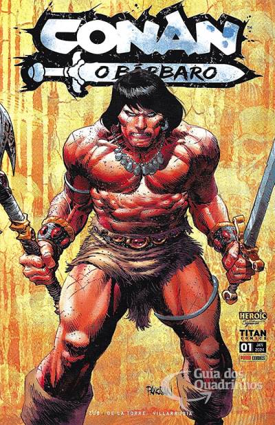 Conan, O Bárbaro n° 1 - Panini