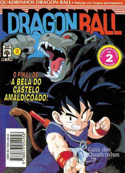 Dragon Ball - A Bela do Castelo Amaldiçoado n° 2 - Abril