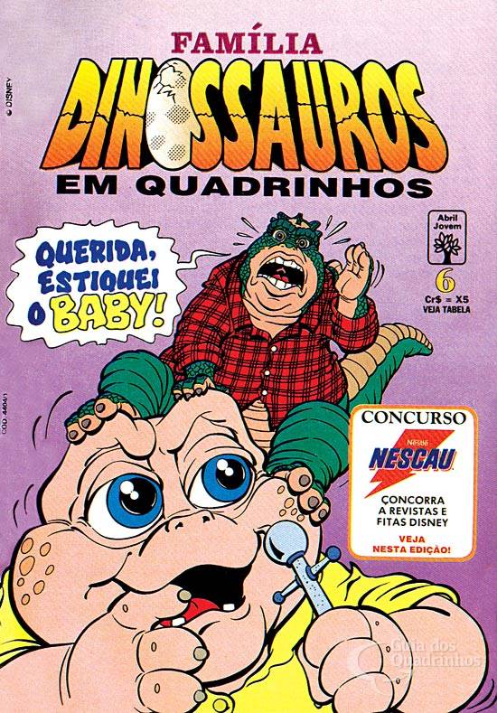 O desenho do Baby (Família Dinossauros) 