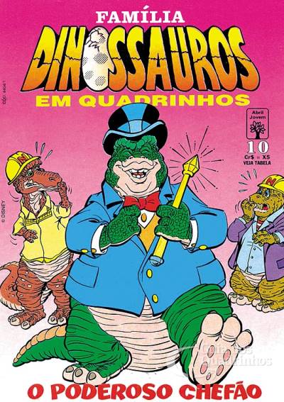 Família Dinossauros n° 10 - Abril