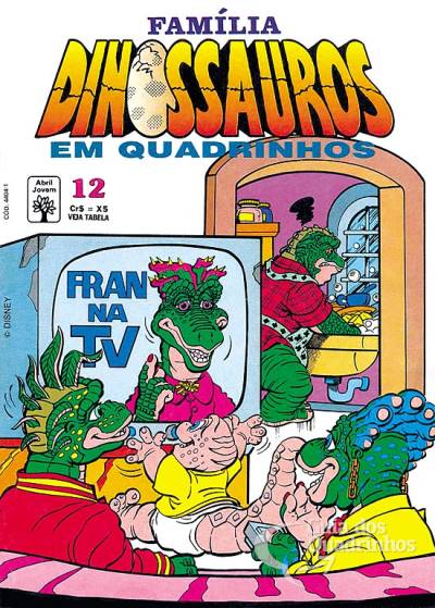 Família Dinossauros n° 12 - Abril