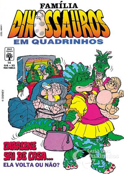 Família Dinossauros n° 14 - Abril