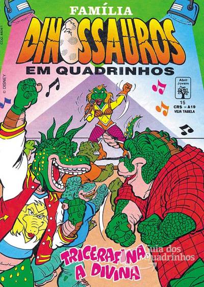 Família Dinossauros n° 15 - Abril