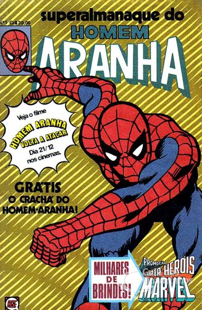 Superalmanaque do Homem-Aranha n° 1 - Rge