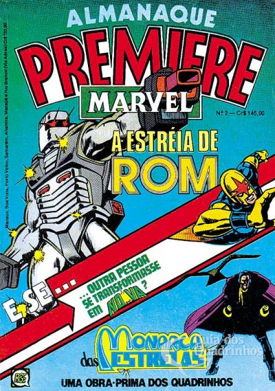 Almanaque Premiere Marvel n° 2 - Rge