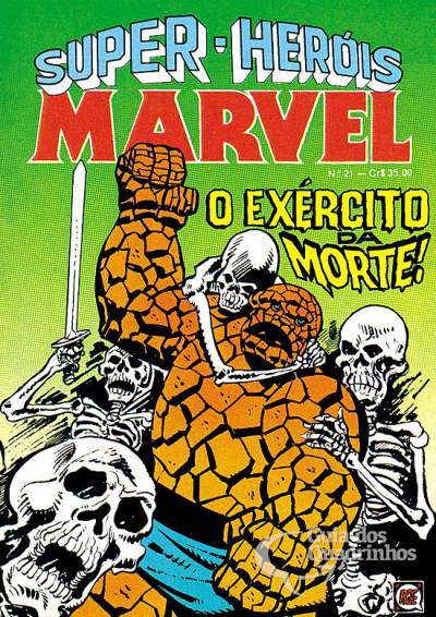 Super-Heróis Marvel n° 21 - Rge