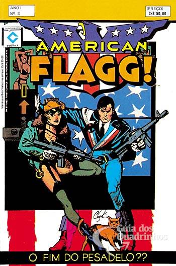 American Flagg! n° 3 - Cedibra