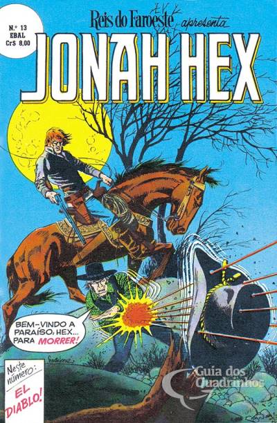 Jonah Hex (Reis do Faroeste em Formatinho) n° 13 - Ebal