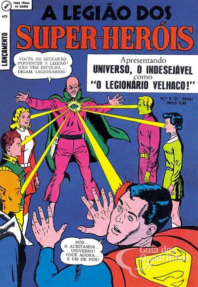 Legião dos Super-Heróis, A (Lançamento) n° 5 - Ebal
