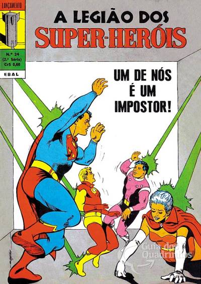Legião dos Super-Heróis, A (Lançamento) n° 24 - Ebal