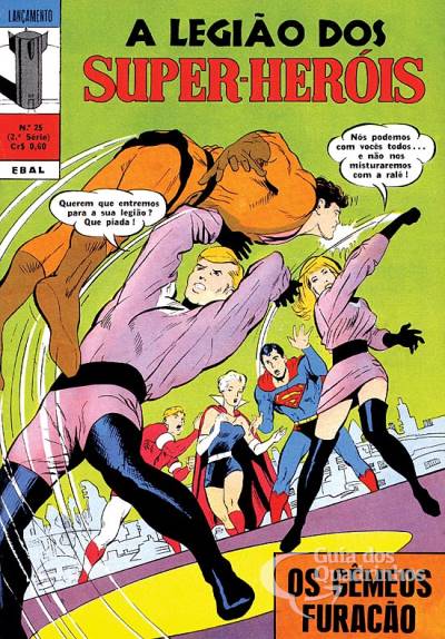 Legião dos Super-Heróis, A (Lançamento) n° 25 - Ebal