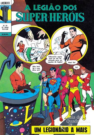 Legião dos Super-Heróis, A (Lançamento) n° 33 - Ebal
