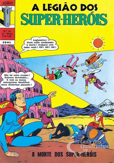 Legião dos Super-Heróis, A (Lançamento) n° 38 - Ebal