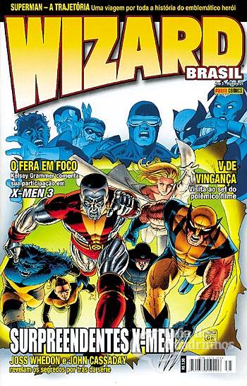 Wizard Brasil n° 31 - Panini