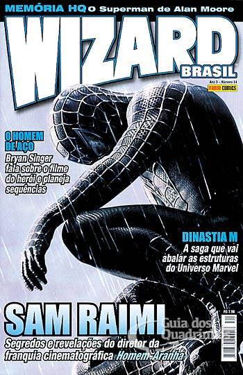 Wizard Brasil n° 34 - Panini