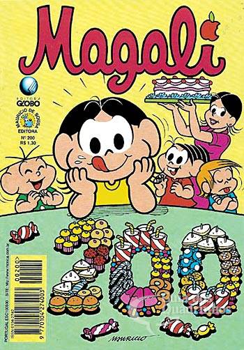 Magali n° 200 - Globo