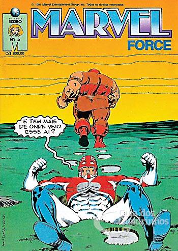 Marvel Force n° 5 - Globo