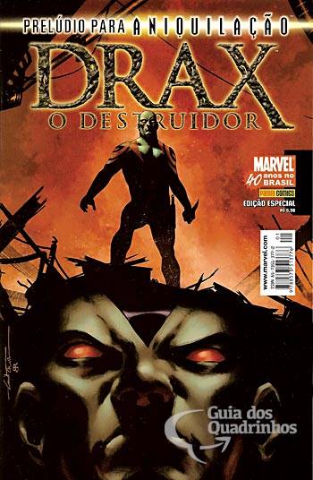 Prelúdio Para Aniquilação: Drax, O Destruidor - Panini