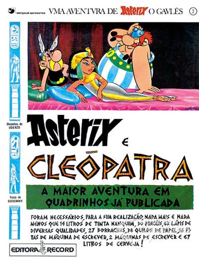 Asterix, O Gaulês n° 2 - Record