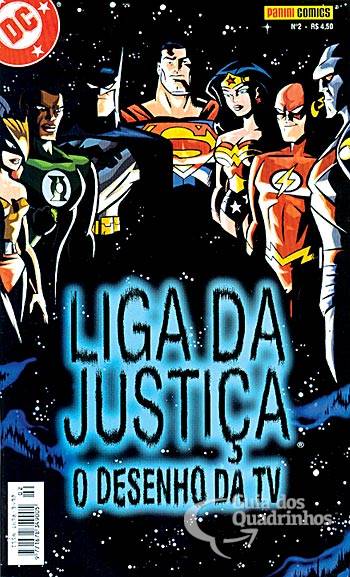 Liga da Justiça - O Desenho da TV n° 2 - Panini
