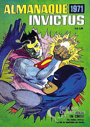 Almanaque de  Invictus (Batman & Super-Homem) - Ebal