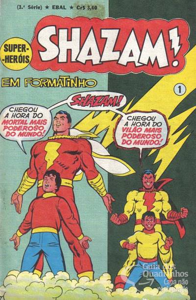 Shazam! (Super-Heróis) em Formatinho n° 1 - Ebal