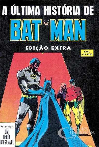 Última História de Batman, A (Edição Extra de Batman) - Ebal