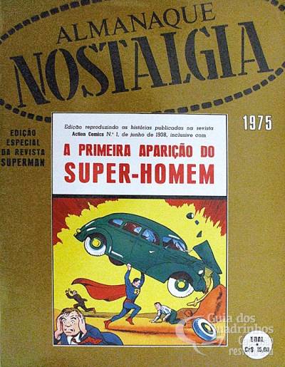 Almanaque Nostalgia (Edição Especial de Superman) - Ebal