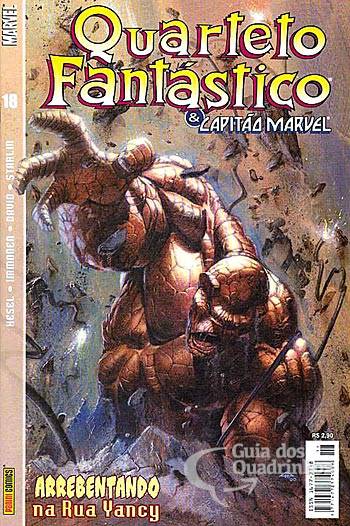 Quarteto Fantástico & Capitão Marvel n° 18 - Panini