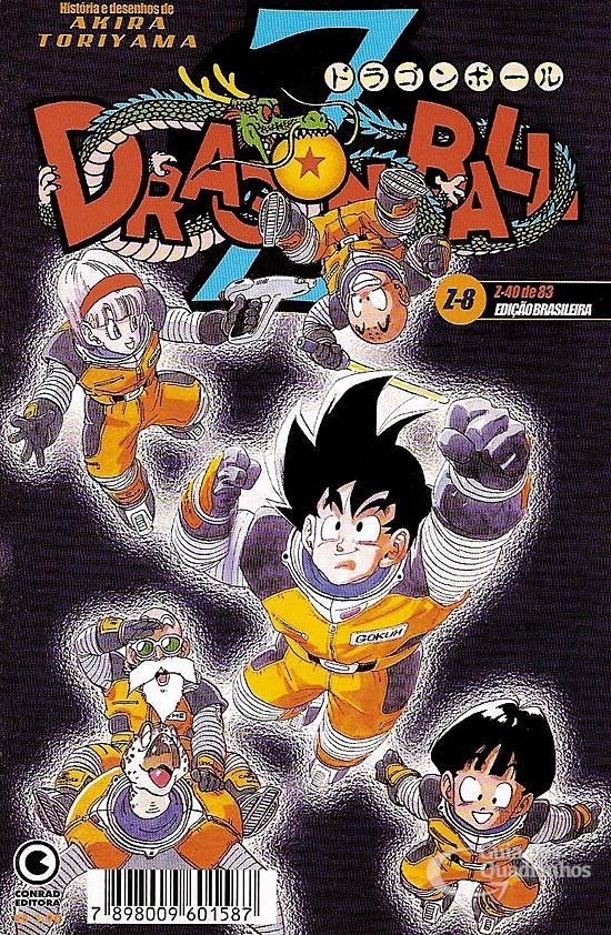 Dragon Ball Z 7 Mangá Akira Toriyama Conrad Goku Vegeta