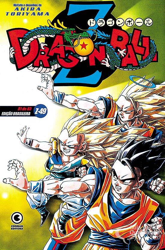 Dragon Ball Z 7 Mangá Akira Toriyama Conrad Goku Vegeta