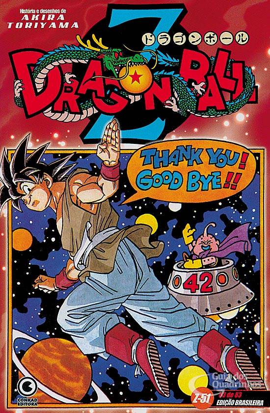 Mangá Dragon Ball Z 1 - Editora Conrad, Mangá