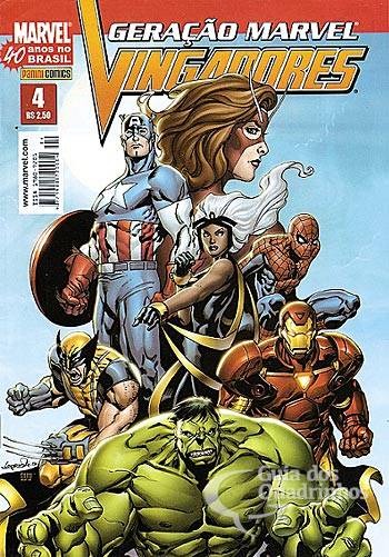 Geração Marvel - Vingadores n° 4 - Panini