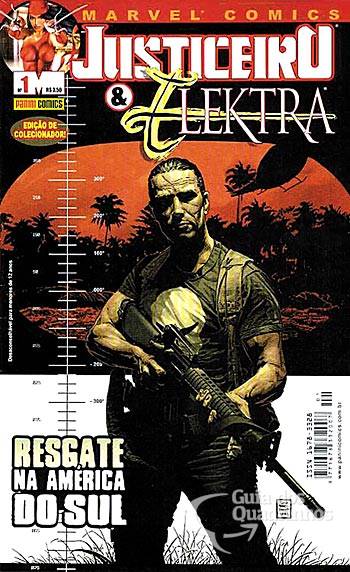 Justiceiro & Elektra n° 1 - Panini