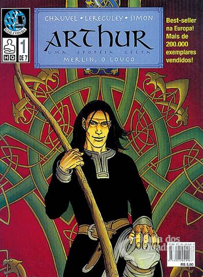 Arthur - Uma Epopéia Celta n° 1 - Ediouro